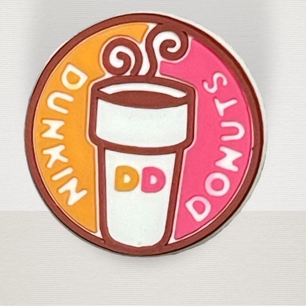 Dunkin‎ Logo Crocs Charm - Buy 3 or more charms get 50% off
